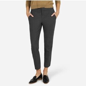 EVERLANE Gray Womens Slim Wool Blend Dress Pants Slacks Mid Rise Size 10 NWOT